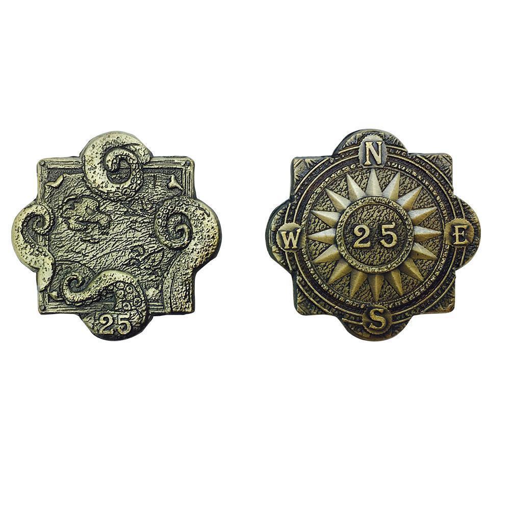 Adventure Coins – Pirates Metal Coins Set of 5