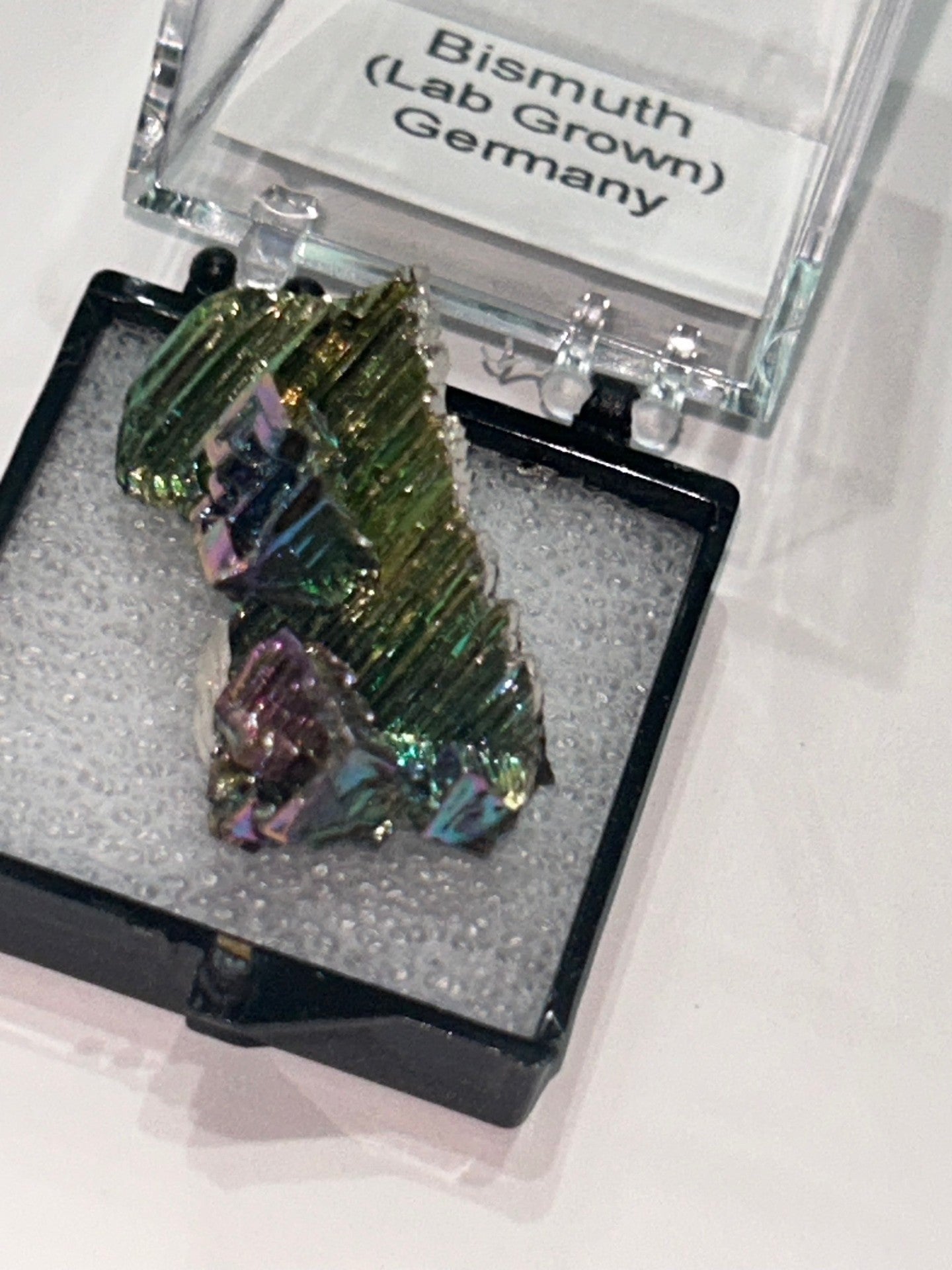 Lab‑Grown Bismuth Crystal