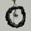 Geode Agate Necklace with Clear Quartz