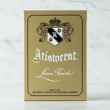 Aristocrat 727 Gold 110th Anniversary Playing Cards
