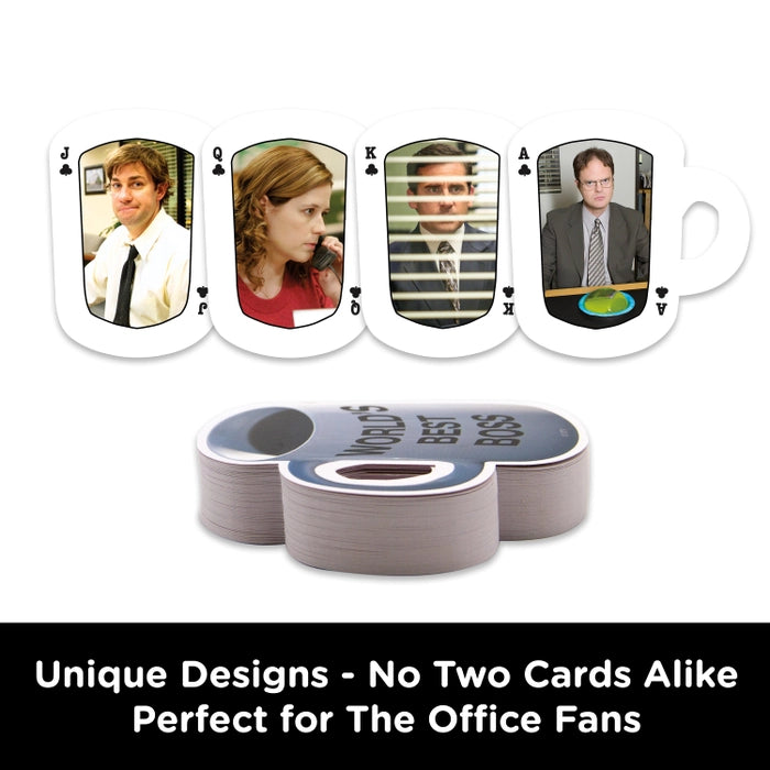 The Office Shaped Playing Cards by Aquarius