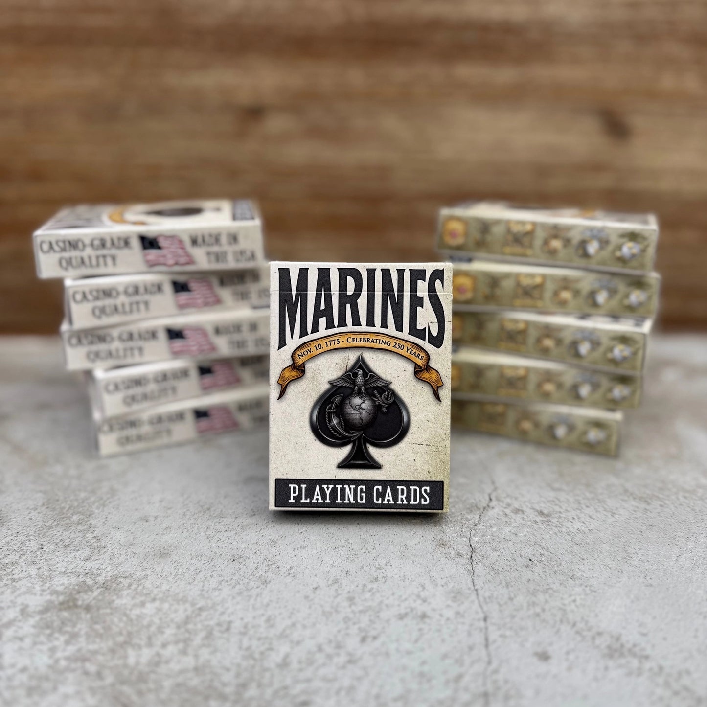 Marines Playing Cards