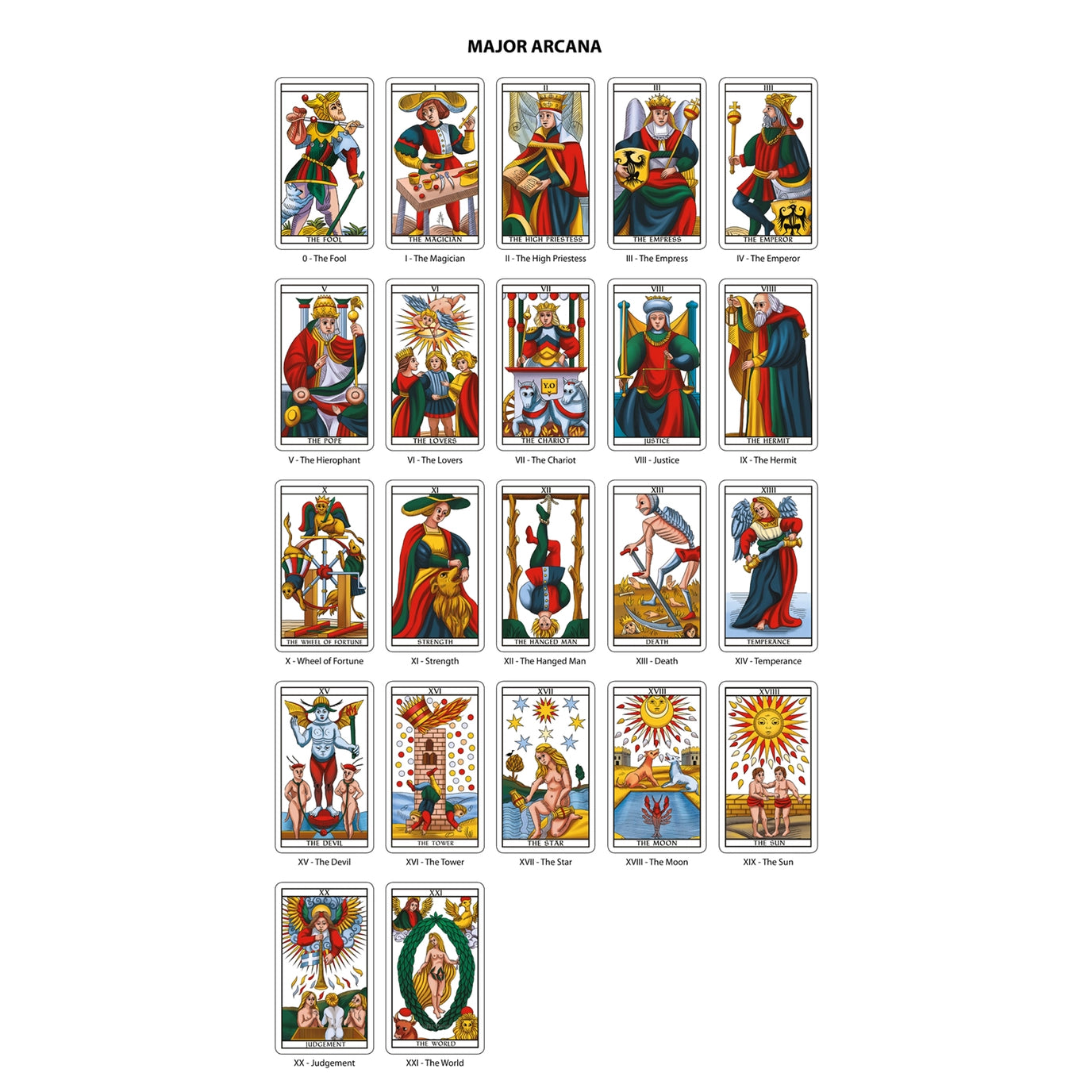 Tarot of Marseilles Da Brigh