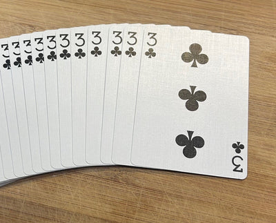 Blue One-Way Forcing Deck - 3 of Clubs