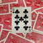 Red One-Way Forcing Deck - 9 of Clubs