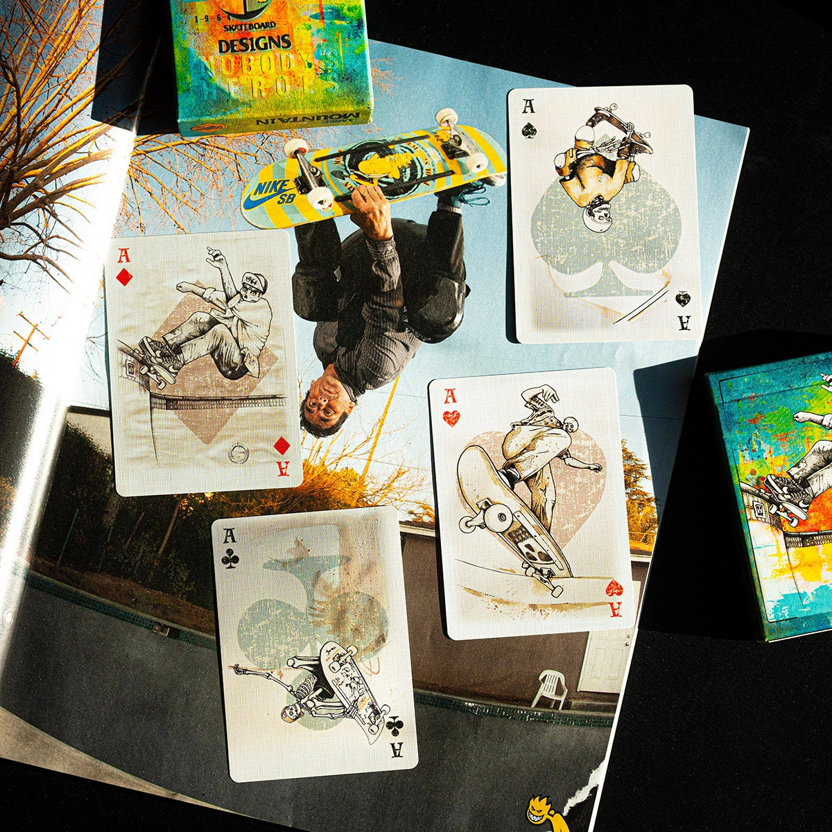 Lance Mountain Skating Skeletons - Limited Edition