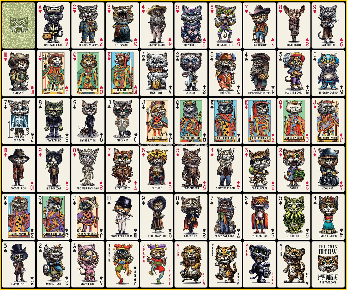 Cat's Meow Playing Cards