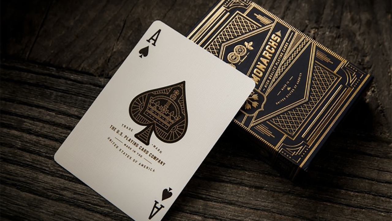 Monarchs Blue Playing Cards by Theory11 - A Deck Above the Rest