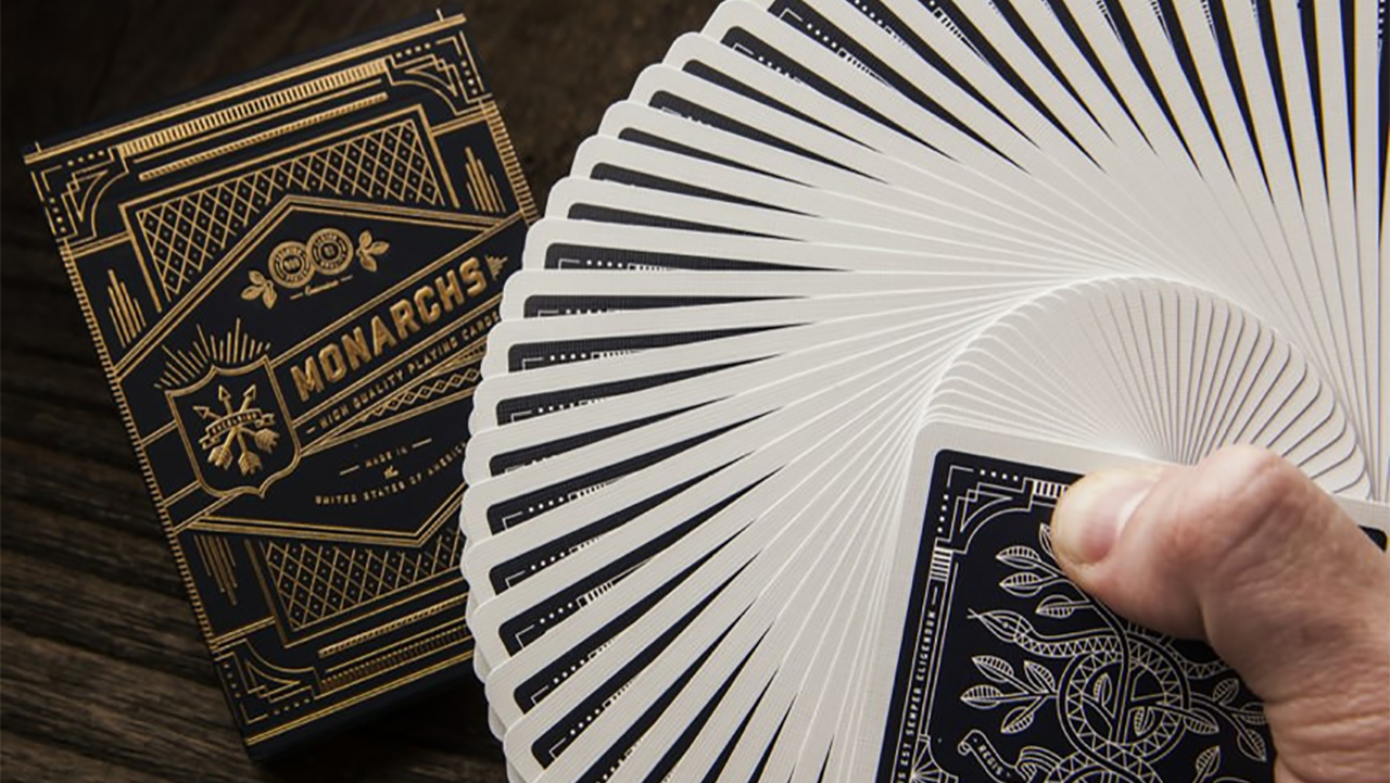 Monarch Playing Cards by Theory11 4 Deck Set - The Ultimate Collection