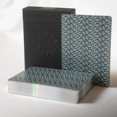 No Borders Edition 2 Crown BLUE Holo Gilded Limited Edition Playing Cards by Joker and the Thief