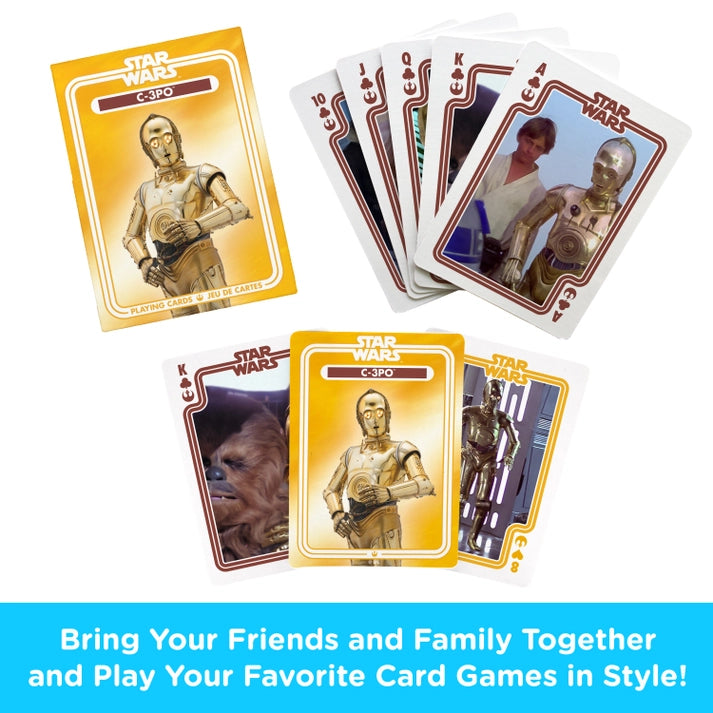 Star Wars C-3PO Playing Cards by Aquarius