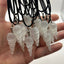 Selenite Spiral Pendant Necklace