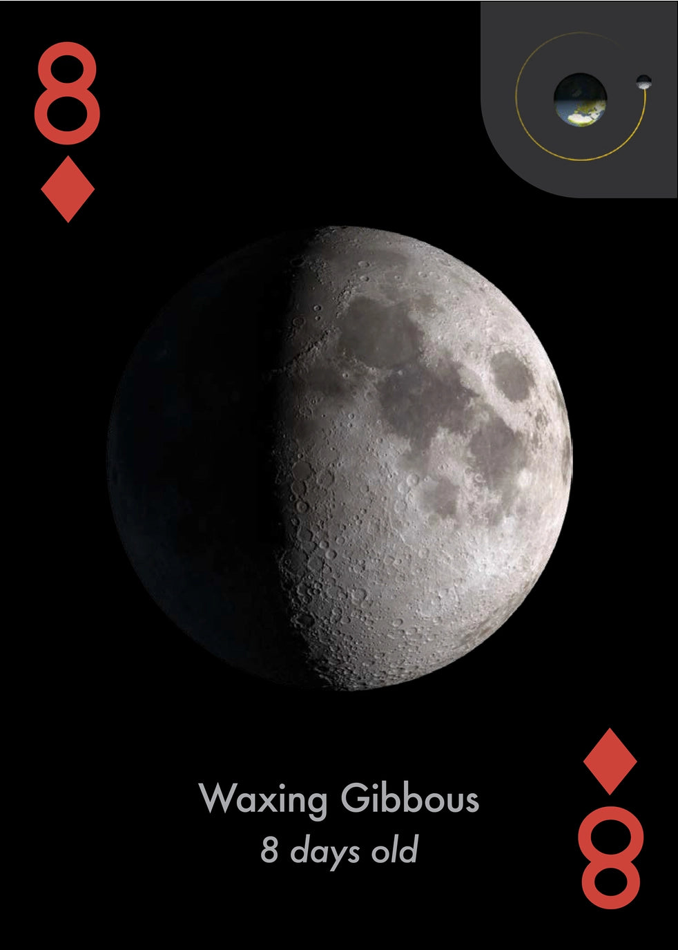 Moon Playing Cards
