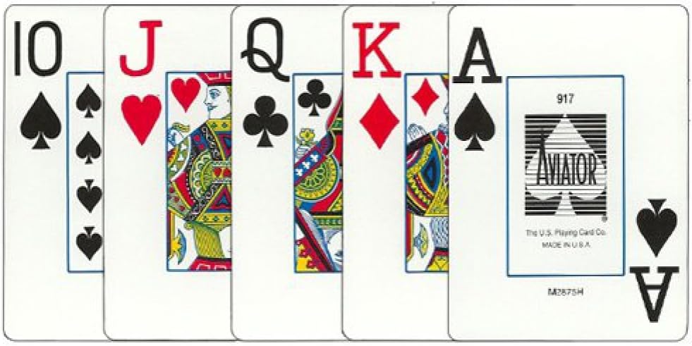 Aviator Jumbo Index Playing Cards