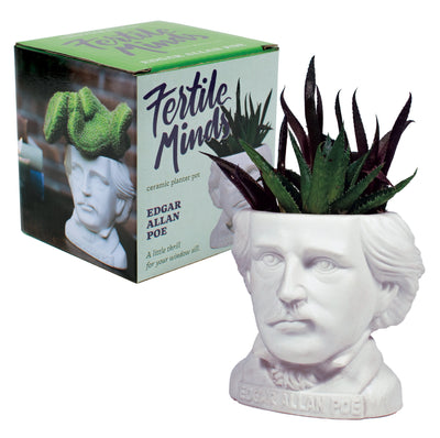 Edgar Allan Poe Mini Planter