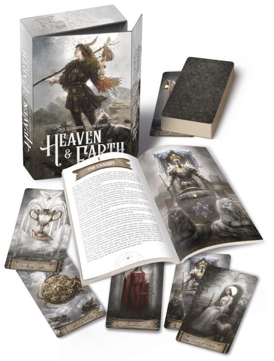 Heaven & Earth Tarot Deck & Book Kit Lo Scarabeo