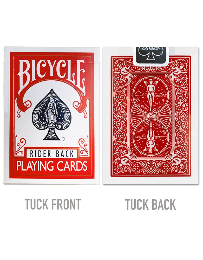 Red One-Way Forcing Deck - Ace of Clubs