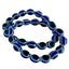 Evil Eye Blue Beaded Bracelet