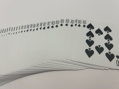 Red One-Way Forcing Deck - 10 of Spades