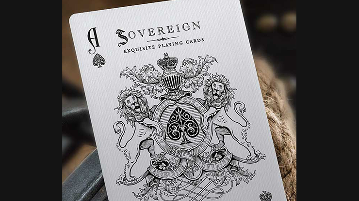 Sovereign White Exquisite Playing Cards by Jody Eklund