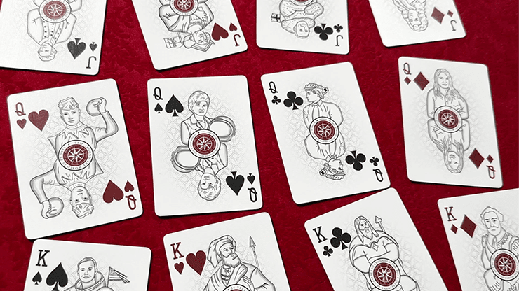 PlayingCardDecks.com-North Star Red Playing Cards USPCC