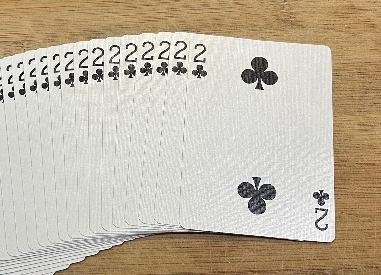 Blue One-Way Forcing Deck - 2 of Clubs