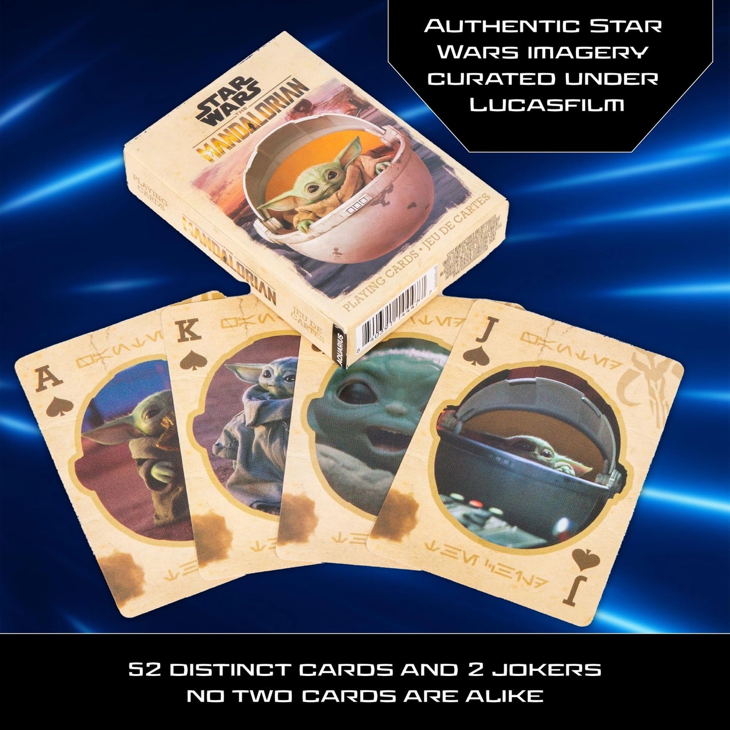 The Mandalorian - the Child Playing Cards