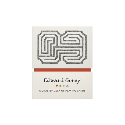 Edward Gorey Playing Cards with Magnetic Tuck Box