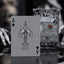 Fultons October Tombstone Grey Halloween Playing Cards