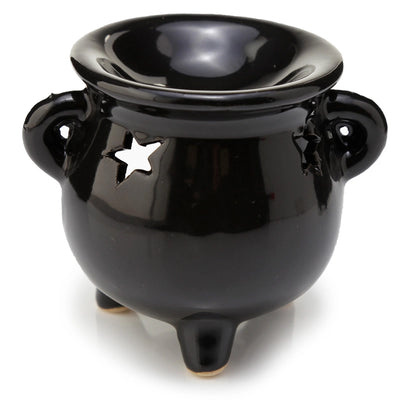 Eden Small Black Cauldron Oil Burner