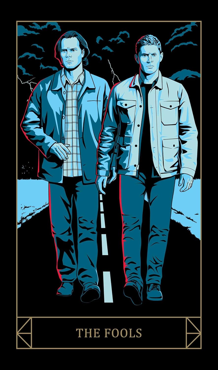 Supernatural Tiny Tarot Deck and Guidebook