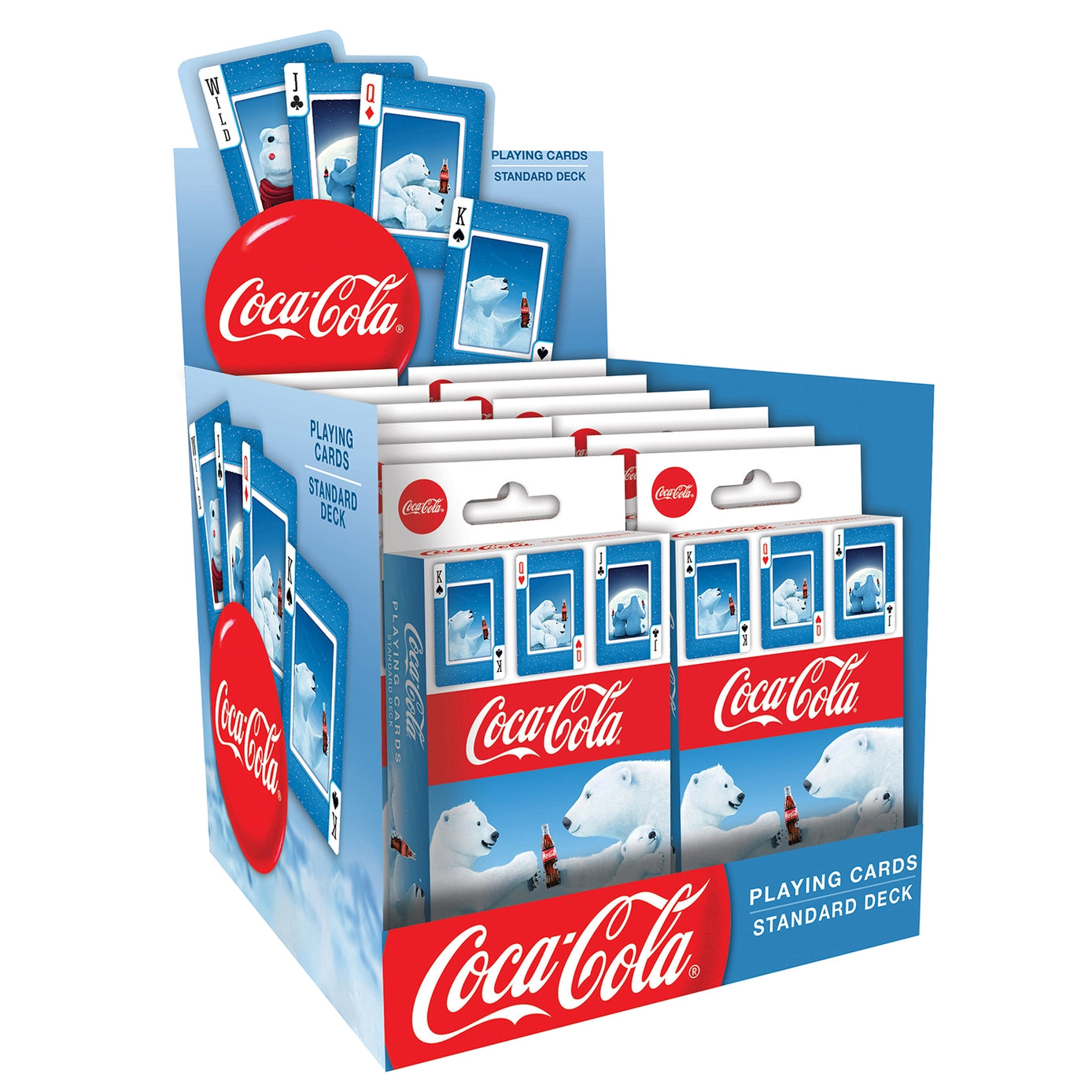 Coca-Cola - Polar Bear Playing Cards by Masterpieces