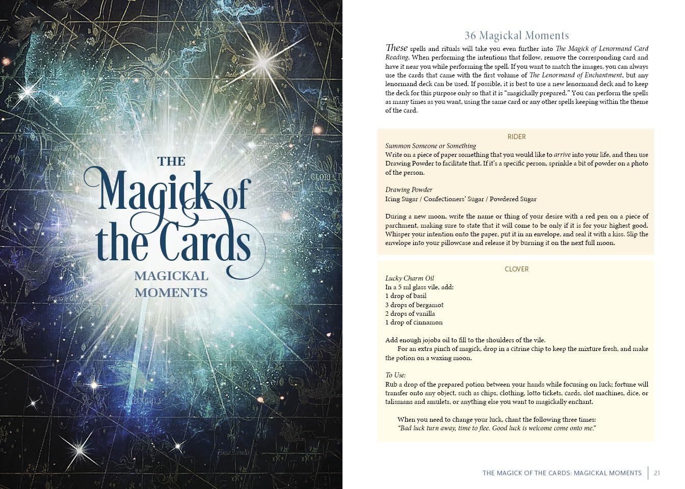 The Magick of Lenormand Card Reading