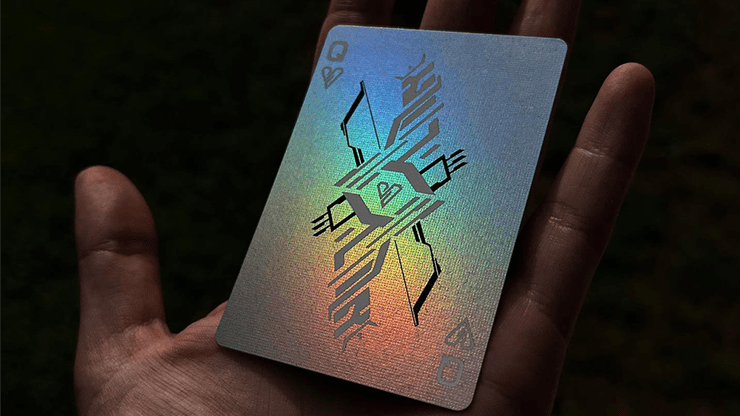 PlayingCardDecks.com-Odyssey Genesys Holographic Playing Cards TCC