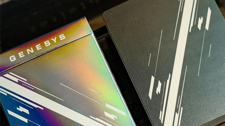 PlayingCardDecks.com-Odyssey Genesys Holographic Playing Cards TCC