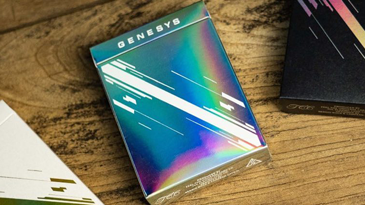 PlayingCardDecks.com-Odyssey Genesys Holographic Playing Cards TCC