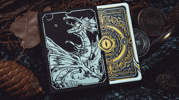 PlayingCardDecks.com-Words of Dragon 2 Deck Collectors Set Playing Cards