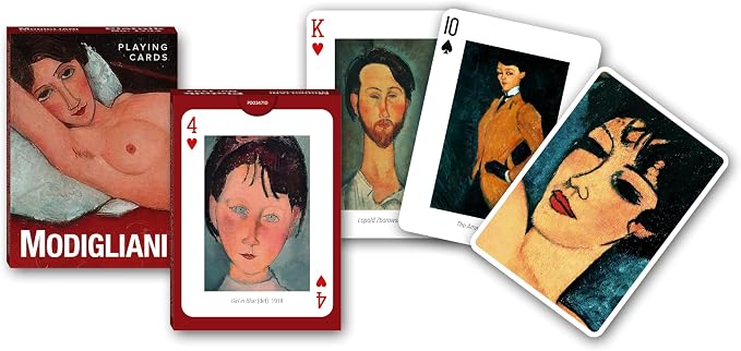 Modigliani Playing Cards by Piatnik
