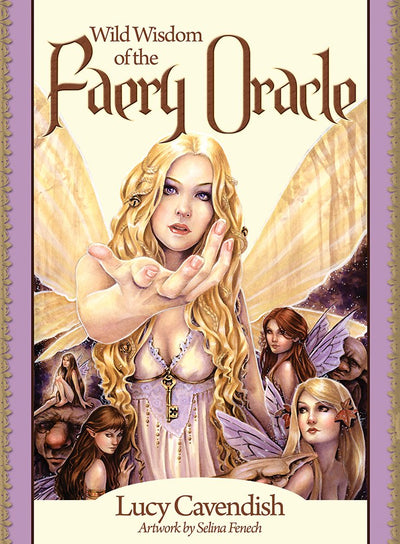 Wild Wisdom of the Faery Oracle Cards Blue Angel