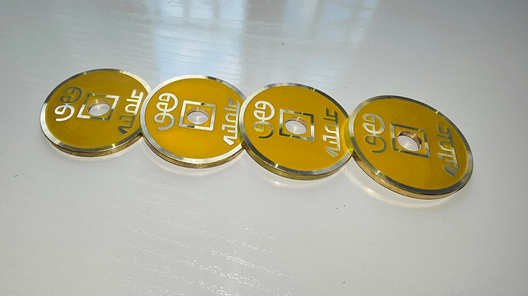 CHINESE COIN YELLOW by N2G