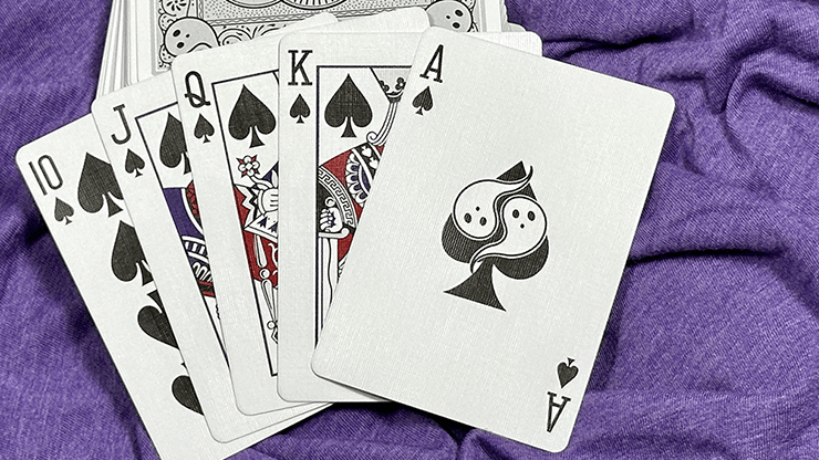 Boo Back Grey Bicycle Playing Cards – PlayingCardDecks.com