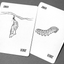 Gaff Butterfly Worker Marked Playing Cards Cartamundi
