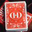 PlayingCardDecks.com-Smoke & Mirrors v8 Red Playing Cards USPCC