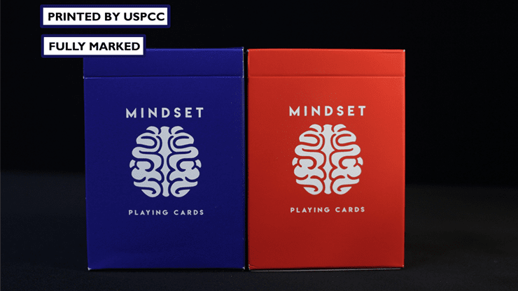 PlayingCardDecks.com-Mindset Marked Playing Cards 2 Deck Set USPCC
