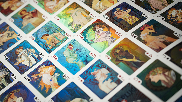 Mucha Playing Cards by 52 MUSÉE – TCC Playing Cards Mucha Playing Cards by 52 MUSÉE – TCC Playing Cards