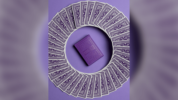 PlayingCardDecks.com-Wheel DKNG Purple Playing Cards USPCC