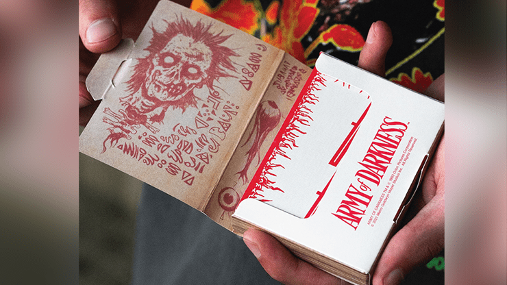 PlayingCardDecks.com-Fontaine x Army of Darkness Playing Cards