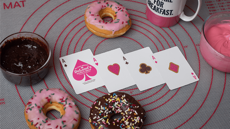 PlayingCardDecks.com-DeLand's Donut Shop Marked Playing Cards