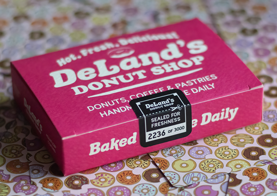 PlayingCardDecks.com-DeLand's Donut Shop Marked Playing Cards