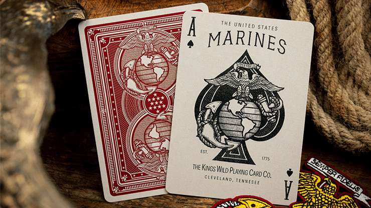 PlayingCardDecks.com-Marines Special Playing Cards USPCC